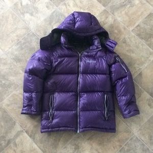 Marmot kids size M coat with detachable hood